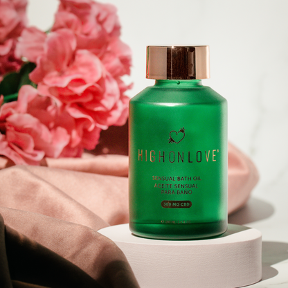 Sensual Bath Oil with CBD