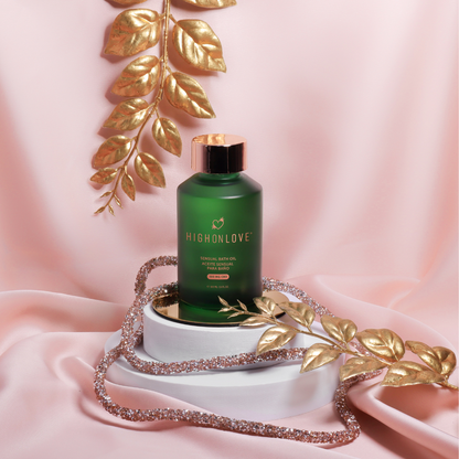 Sensual Bath Oil with CBD