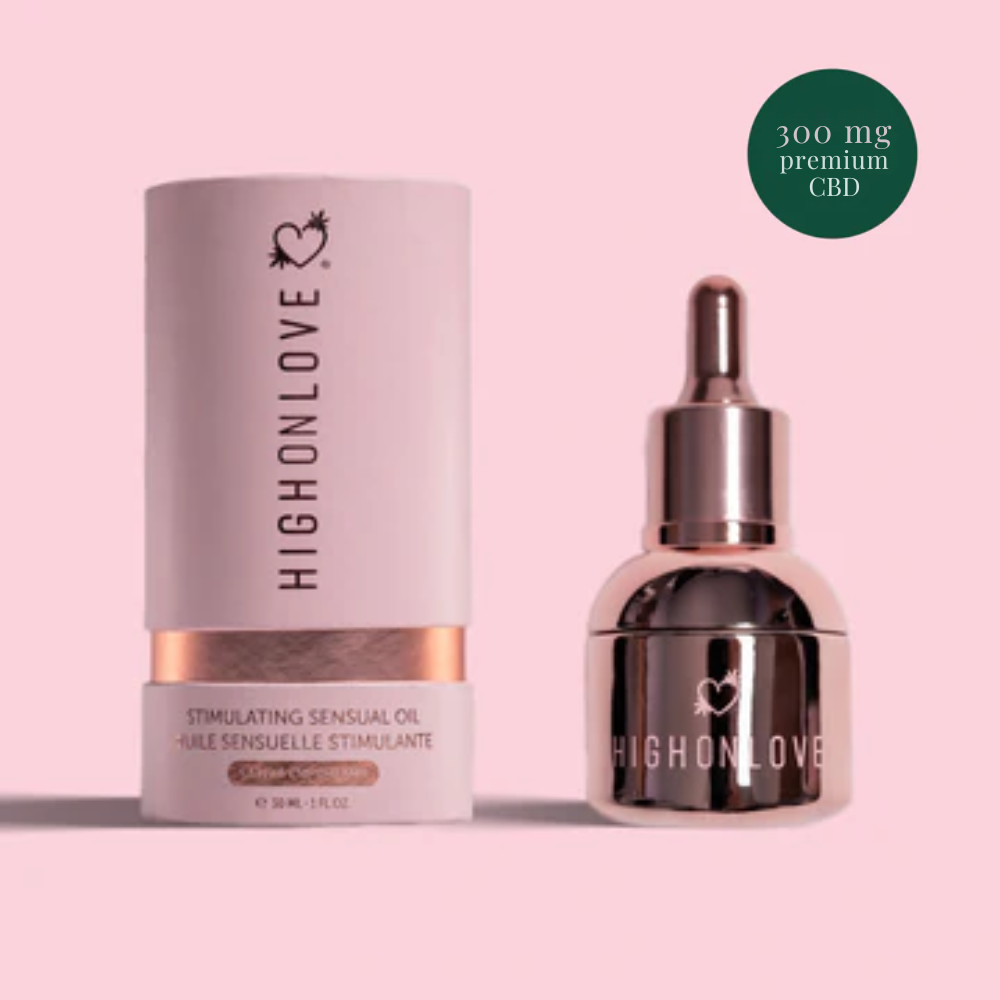 Stimulating Sensual Oil with CBD