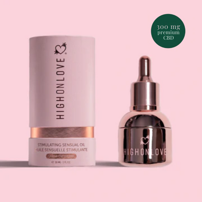 Stimulating Sensual Oil with CBD