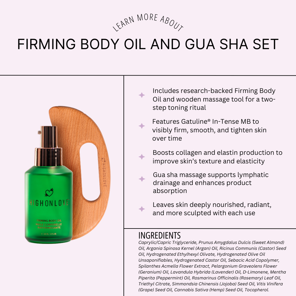 Firming Body Oil and Guasha Set