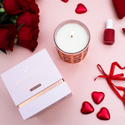 Sensual Massage Candle Rose Bud