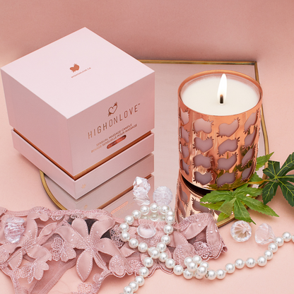 Sensual Massage Candle Rose Bud