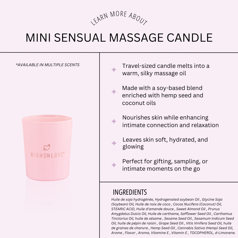 Mini Sensual Massage Candle
