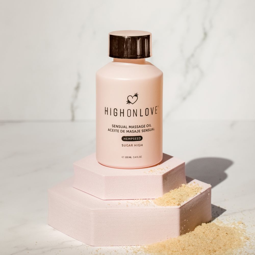 Sugar High Massage Oil with CBD