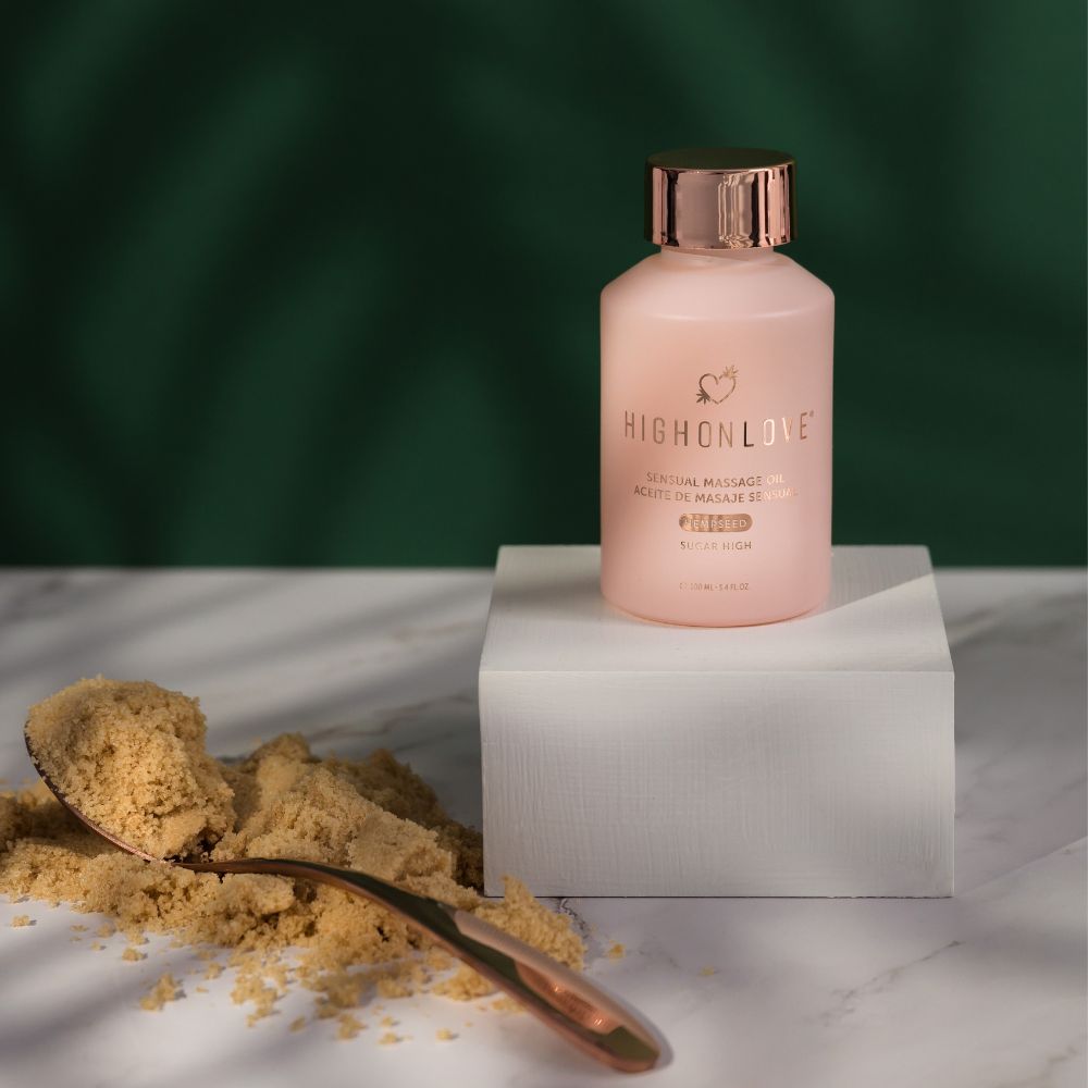 Sugar High Massage Oil with CBD